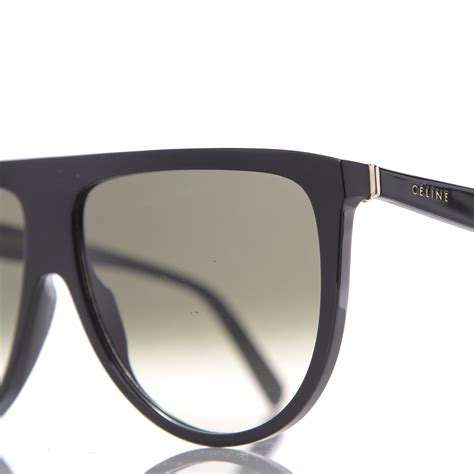 CELINE Acetate Thin Shadow Sunglasses CL41435/S Black 